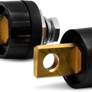 METAPOD Joint Lug (Patti) Cable Connectors | 10/25 mm Welding Cable Lugs | Heavy-Duty Copper Connector for Welding Machines