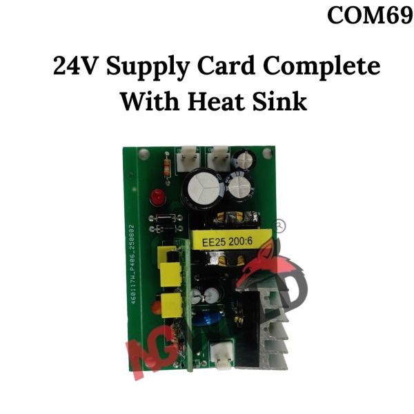 24V Supply Card with Heat Sink