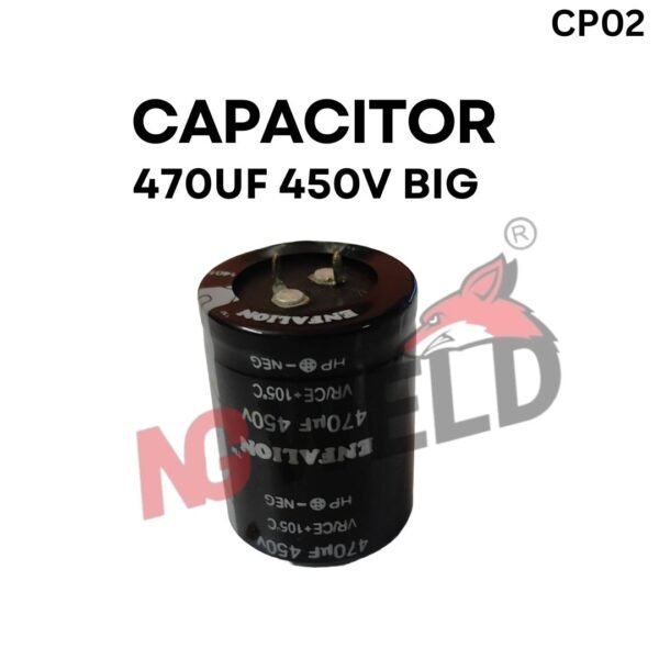 Capacitor 470UF /450V Big  (EN) 2 piece )