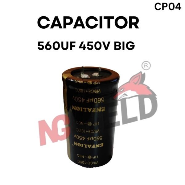 Capacitor 560UF /450V Big (EN) 2 Piece
