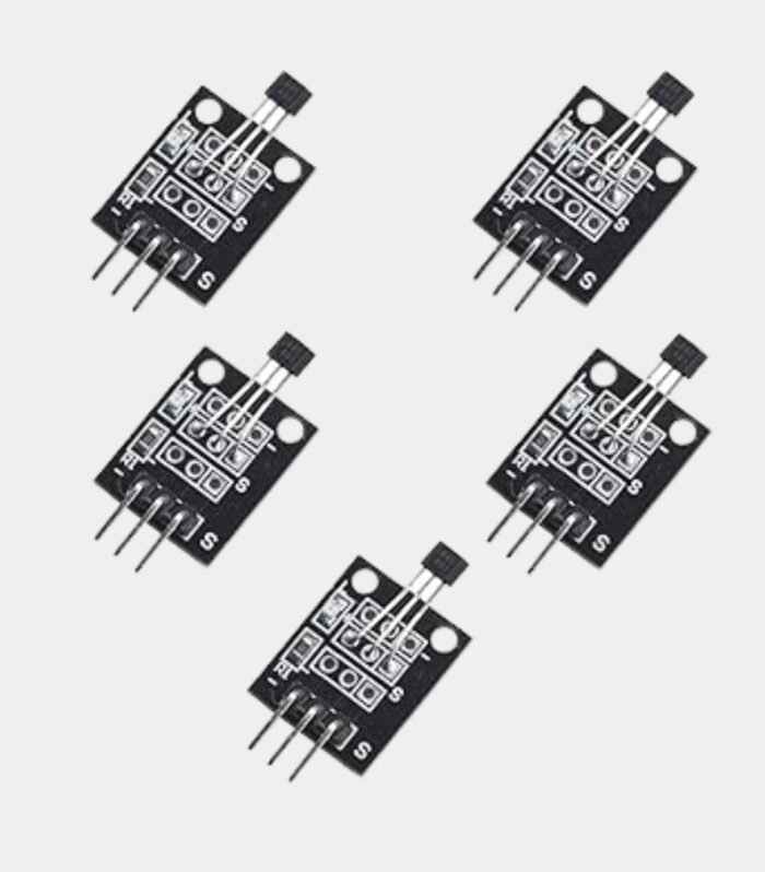 Digital Hall Effect Magnetic Sensor Module Switch Detector with LED Indicator for UNO DIY Kits