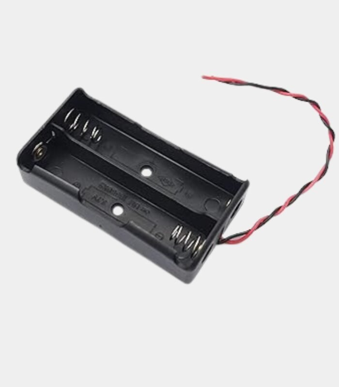 Electronic spices 2 x 3.7V 18650 Battery Holder, Battery Holder Case Wire Leads